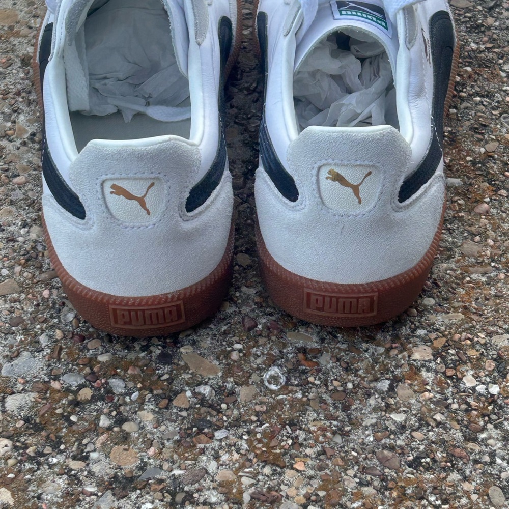 PUMA Super Liga OG Retro White Black Men’s 12  No Box - Picture 3 of 8